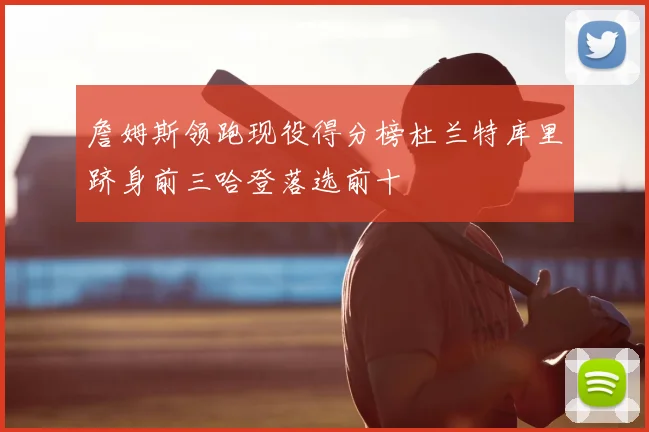 詹姆斯领跑现役得分榜杜兰特库里跻身前三哈登落选前十